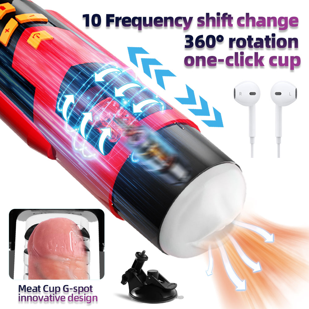 RuiJu Sex Toys for Men Automatic Male Masturbator Cup with 10 Thrusting -  RUIJU TOY SHOP