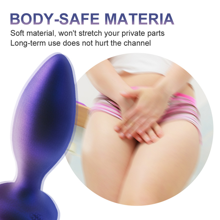 Silicone Butt Plug Anal Plug Unisex Sex Stopper 3 Different Size Adult Toys  for Men/Women Anal Trainer for Couples