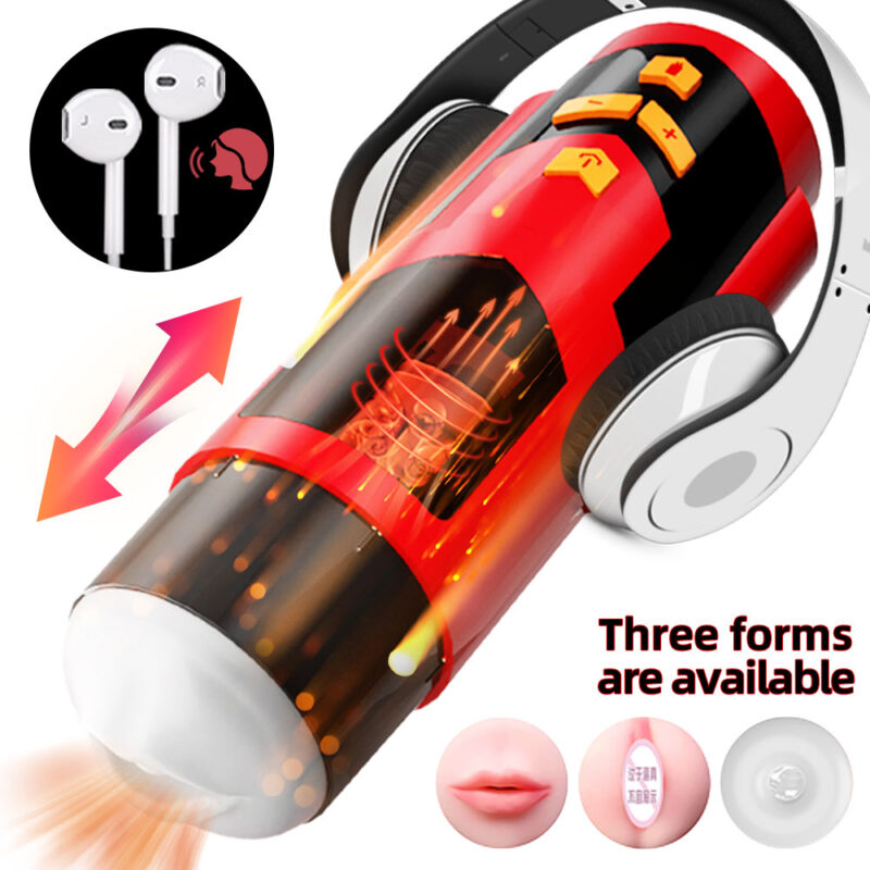 Our masturbator strokes have a powerful and automatic vacuum suction pump, with each contraction and expansion, your penis is tightly wrapped.
